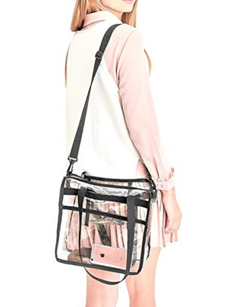 Personalized Clear Stadium Bag