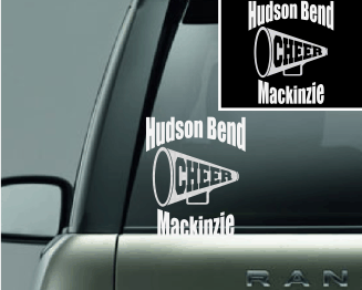 "Megaphone" Cheer Vinyl Decal