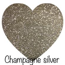 Champagne Silver Glitter