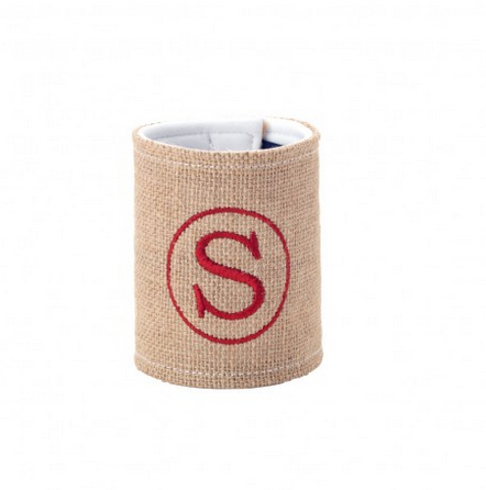 Burlap Coozie