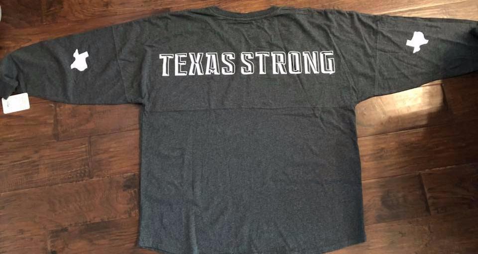 Texas Strong Over Sized Spirit Jersey